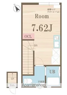 フローラメゾン西荻窪【204号室】の間取り