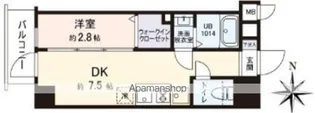 VISTA豊島【10階】の間取り