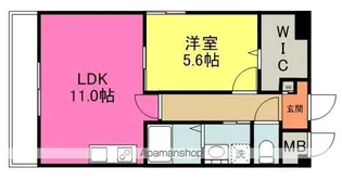 カサグランデ本町【6階】の間取り