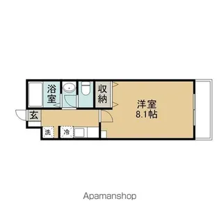 JARDIN【2階】の間取り