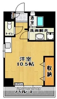定功ビル【6階】の間取り