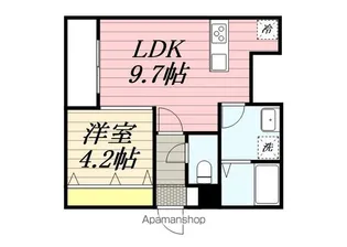 エルネスト【3階】の間取り