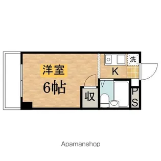 メゾンフローラル【3階】の間取り