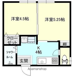 千葉マンション1号【3号号室】の間取り