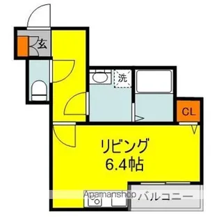 フォレスト光町【3階】の間取り