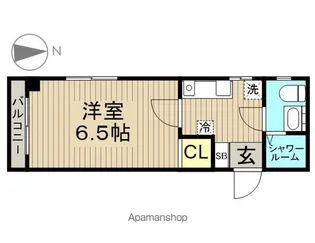 まことマンション【203号室】の間取り