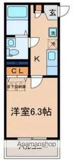 リヴェール杉並【1号室号室】の間取り