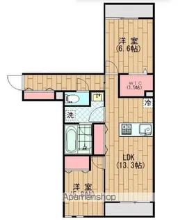 LA・FLEUR【2階】の間取り