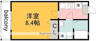 アザーレ・パッシオ国領【3階】の間取り