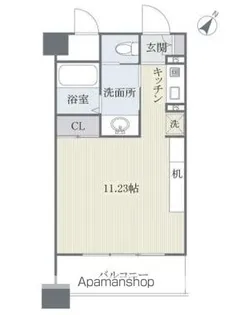 フェルト627【11階】の間取り