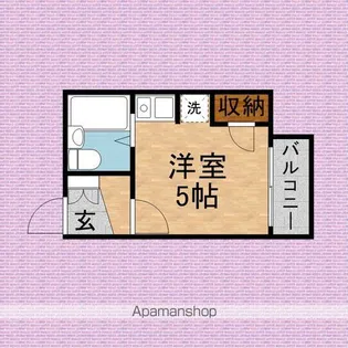 シオミプラザエイト【4階】の間取り