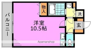 フェニックス南阿佐ヶ谷弐番館【6階】の間取り