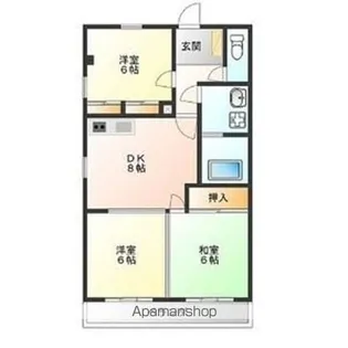 ラピュタ【3階】の間取り