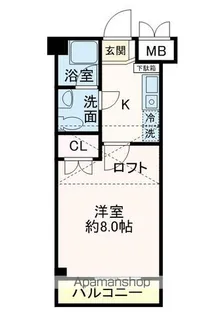 クレオ舞浜Ⅲ【5階】の間取り
