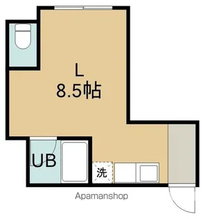 ロジングやなぎだⅡ【2階】の間取り