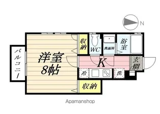 プレシャス緑園【102号室】の間取り