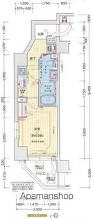 プレサンス木場公園【6階】の間取り