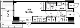 カレ スピラル【4階】の間取り