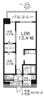 MODERN PALAZZO 大名【4階】の間取り