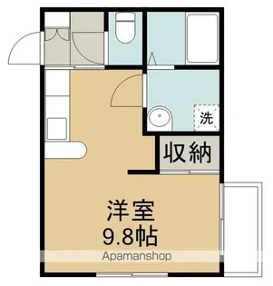 グランドヒルズ大梶【2階】の間取り