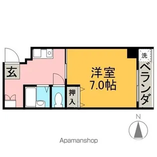 なかむらビル【3階】の間取り