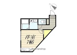 レジデンス新松戸【1階】の間取り