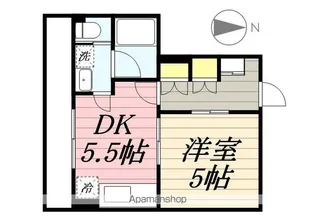 アーク春雨橋B棟【4階】の間取り