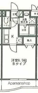 シャルム南流山弐番館【2階】の間取り