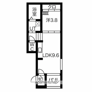 メゾン アヴェニール【302号室号室】の間取り