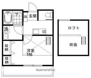 アットリラ八千代台東【2階】の間取り
