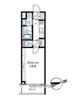 ブライズ世田谷桜丘【1階】の間取り