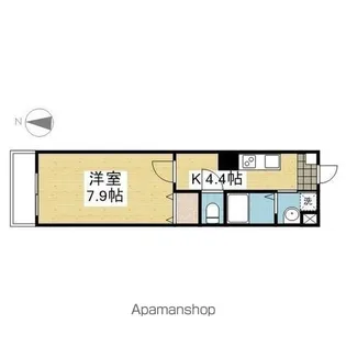 エル・ミオーレ清水町【502号室】の間取り