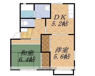 フレグランス・ヒロ【1階】の間取り