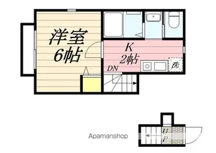 ベレガンス津田沼Ⅱ【2階】の間取り