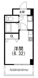 英和マンション龍禅寺【403号室】の間取り
