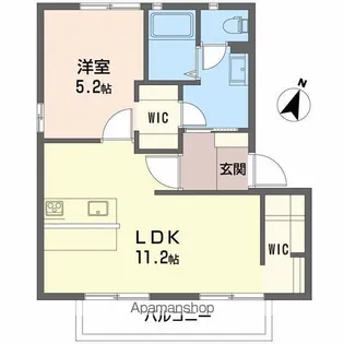 パストラル宮下【B202号室】の間取り