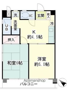 立町ビル【4階】の間取り