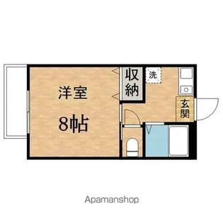 ときわハイツ2【2階】の間取り