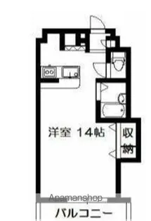 1Rの間取り画像