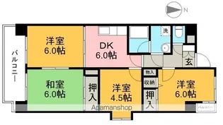 アミティ永国寺MC【5階】の間取り