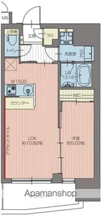 プレジオ池袋NORTH【2階】の間取り