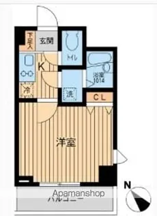 アーデン駒沢大学【2階】の間取り
