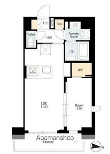 CREVIDENCE【503号室】の間取り