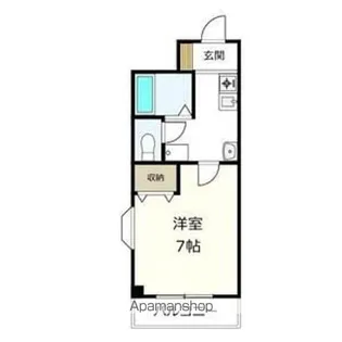 エンジェルメゾン【3階】の間取り