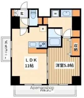 東京都中野区野方1丁目【マンション】の間取り