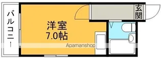 サンハイツ玉川【6階】の間取り
