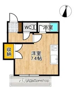 コーポラスNAO【101号室】の間取り