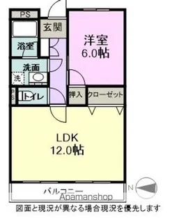 LIMPIAプレステージサザン【1階】の間取り