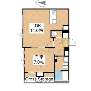 quador noie 今池【2階】の間取り