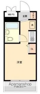 カテリーナ笹塚【3階】の間取り